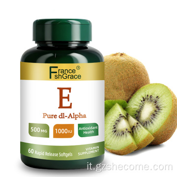 Le capsule molli di vitamina E Shecome supportano la salute immunitaria